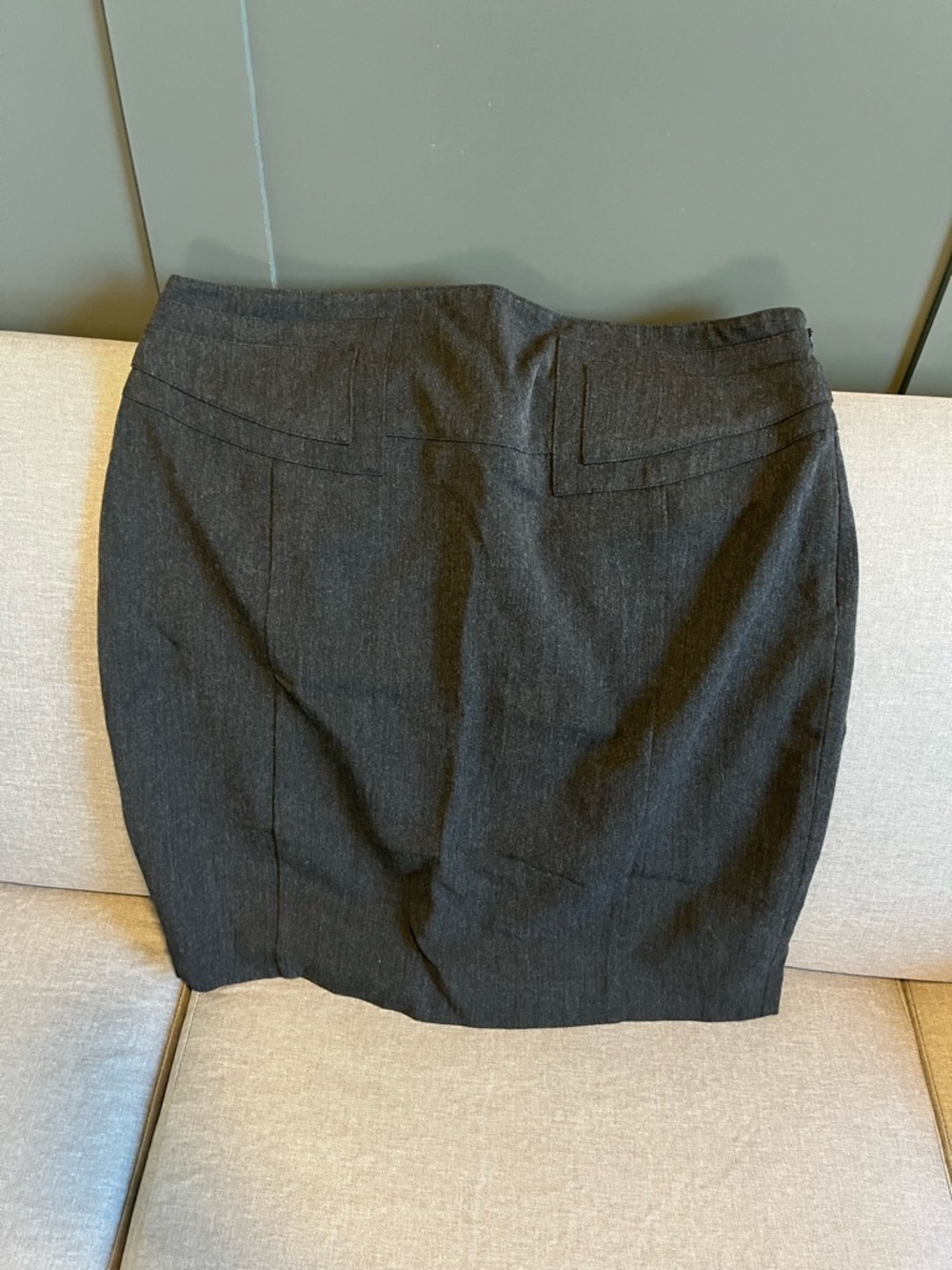 Express Charcoal Pencil Skirt